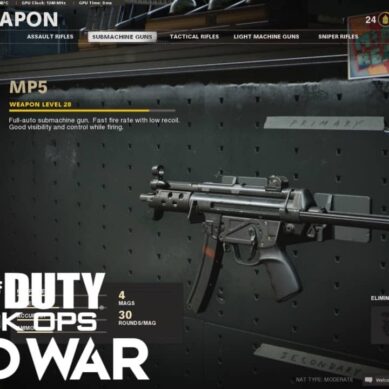 New COD Cold War patch mistakenly gives MP5 too much power, again